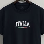 Italia Classic, Μπλούζα T-Shirt σε Μπλε Χρώμα