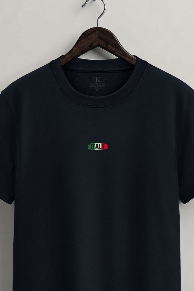 Italia Modern Brush, Μπλούζα T-Shirt σε Μπλε Χρώμα