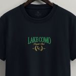 Lake Como Royale Club, Μπλούζα T-Shirt σε Μπλε Χρώμα