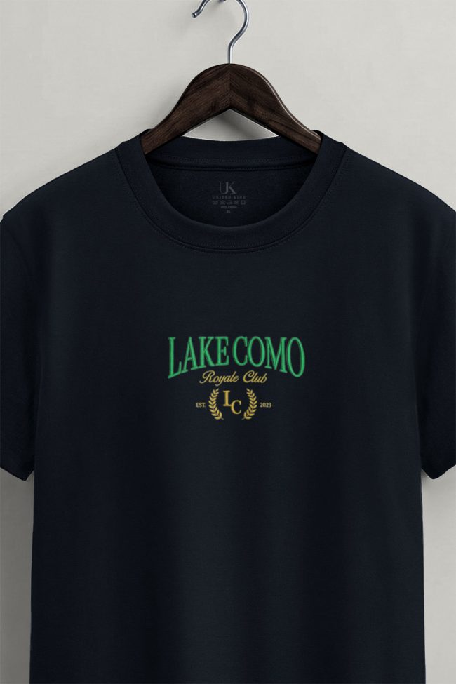 Lake Como Royale Club, Μπλούζα T-Shirt σε Μπλε Χρώμα