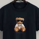 Bling Teddy, Μπλούζα T-Shirt σε Μπλε Χρώμα