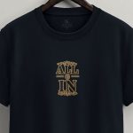 All In Golden, Graphic T-Shirt σε Μπλε Χρώμα