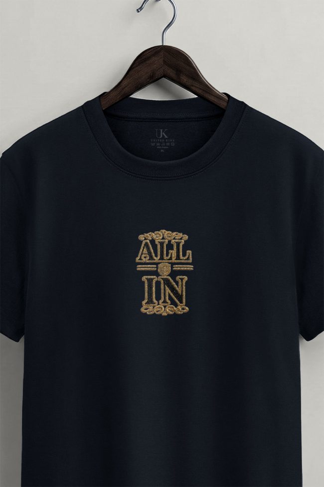 All In Golden, Graphic T-Shirt σε Μπλε Χρώμα