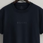 Believe Lines, Graphic T-Shirt σε Μπλε Χρώμα