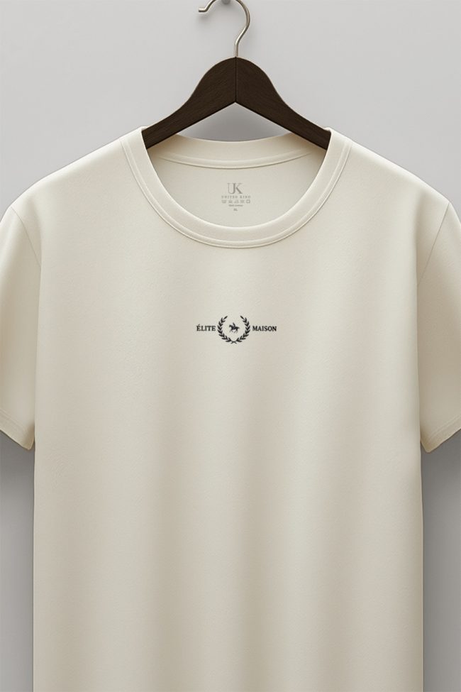 Maison Laureate, Μπλούζα T-Shirt σε Εκρού Χρώμα