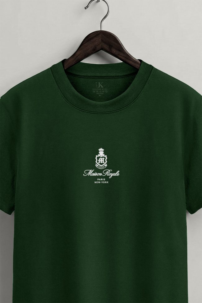 Maison Royale, Μπλούζα T-Shirt σε Πράσινο Χρώμα