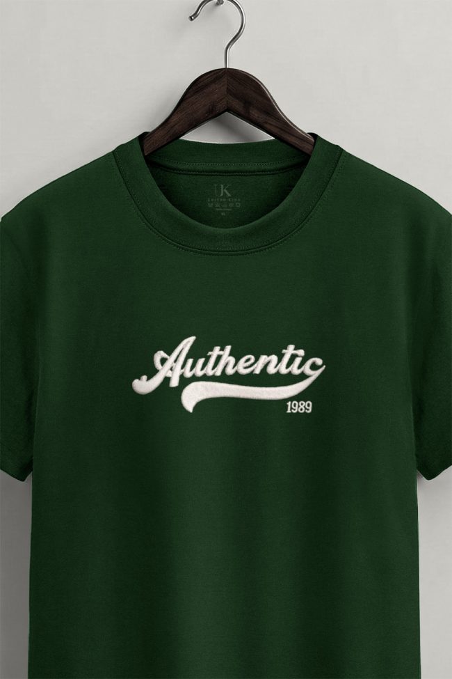Authentic League, Μπλούζα T-Shirt σε Πράσινο Χρώμα