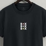 Box Box Box, Heavy Cotton T-Shirt σε Iron Grey Χρώμα