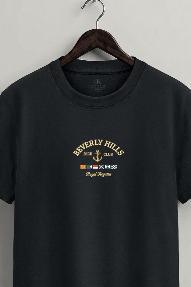 Beverly Hills Royal Regatta, Μπλούζα T-Shirt σε Iron Grey Χρώμα