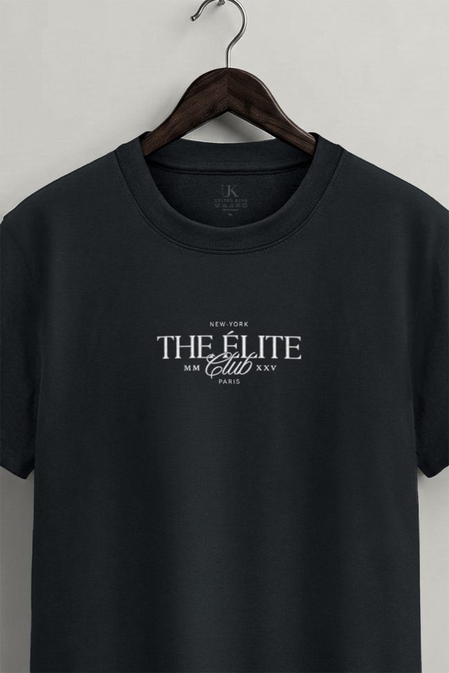Elite Club, Μπλούζα T-Shirt σε Iron Grey Χρώμα
