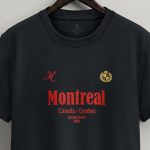 Montreal 1998, T-Shirt Μπλούζα με Σχέδιο σε Iron Grey Χρώμα