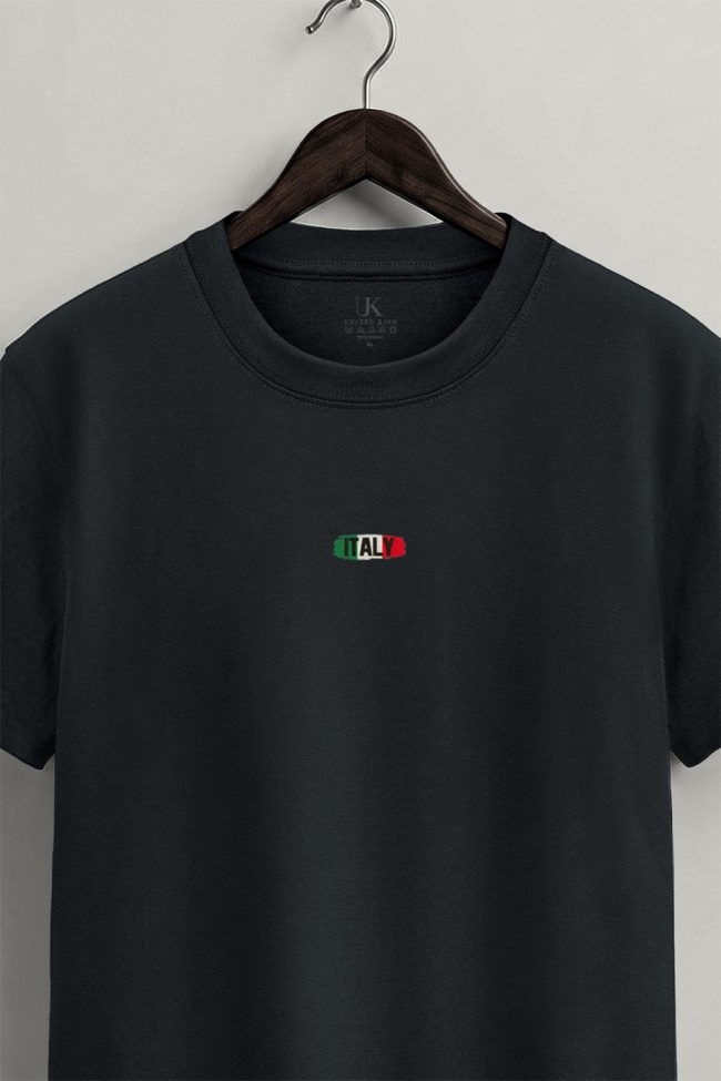 Italia Modern Brush, Μπλούζα T-Shirt σε Iron Grey Χρώμα