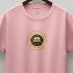 Maison Beverly Hills, Casual Μπλούζα T-Shirt σε Ροζ Χρώμα