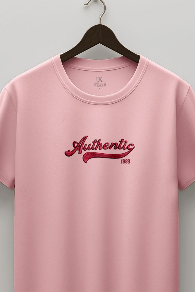 Authentic League, Μπλούζα T-Shirt σε Ροζ Χρώμα