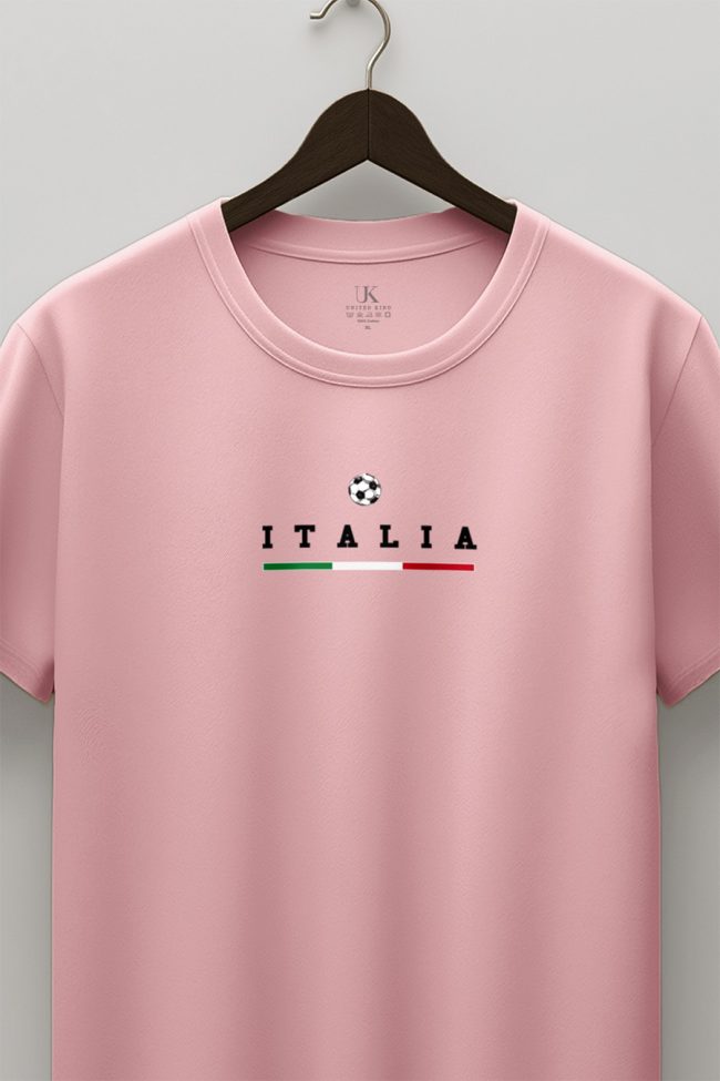 Italia Goal, Μπλούζα T-Shirt σε Ροζ Χρώμα