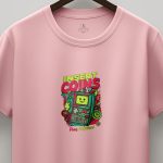 Insert Coins Anywhere, Graphic T-Shirt σε Ροζ Χρώμα