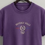 Beverly Hills Sports Club, Μπλούζα T-Shirt σε Μωβ Χρώμα