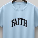 Faith Arc, Ανδρική Μπλούζα T-Shirt σε Γαλάζιο Χρώμα