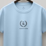 Equestrian Crest, Μπλούζα T-Shirt σε Γαλάζιο Χρώμα