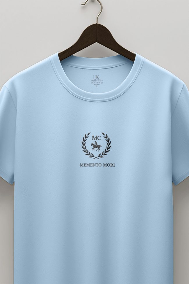 Equestrian Crest, Μπλούζα T-Shirt σε Γαλάζιο Χρώμα