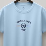 Beverly Hills Sports Club, Μπλούζα T-Shirt σε Γαλάζιο Χρώμα