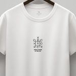 Think Outside The Box, T-Shirt Μπλούζα με Σχέδιο σε Λευκό Χρώμα