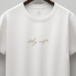 Why Not Calligraphy, Μπλούζα T-Shirt σε Λευκό Χρώμα