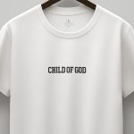 Child of God, Ανδρική Μπλούζα T-Shirt σε Λευκό Χρώμα