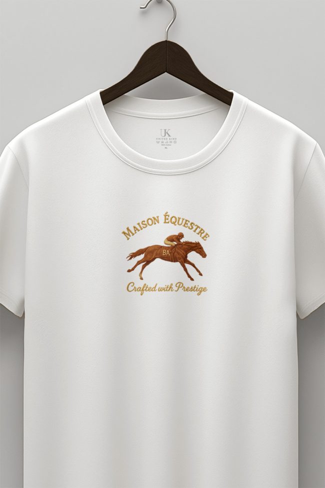Prestige Ride, Μπλούζα T-Shirt σε Λευκό Χρώμα