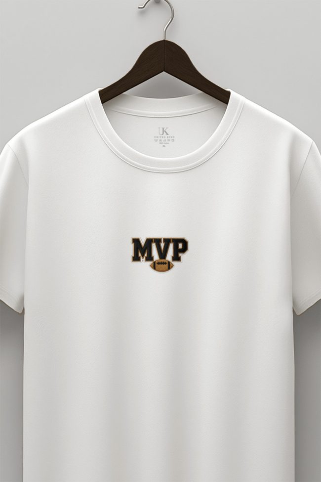 MVP Football, Graphic T-Shirt σε Λευκό Χρώμα