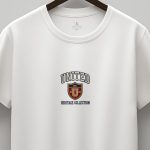 United Crest, Ανδρική Μπλούζα T-Shirt σε Λευκό Χρώμα