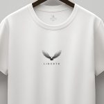Liberty Wings, T-Shirt Μπλούζα με Σχέδιο σε Λευκό Χρώμα
