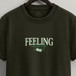 Feeling Lucky, Μπλούζα T-Shirt σε Χακί Χρώμα
