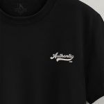 Authentic 1989, Ανδρική Μπλούζα T-Shirt σε Μαύρο Χρώμα
