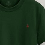 Anchor Logo, Ανδρική Μπλούζα T-Shirt σε Πράσινο Χρώμα