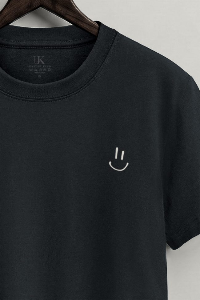 Smiley Face, Μπλούζα T-Shirt σε Iron Grey Χρώμα