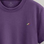Italia Tricolore, Ανδρική Μπλούζα T-Shirt σε Μωβ Χρώμα