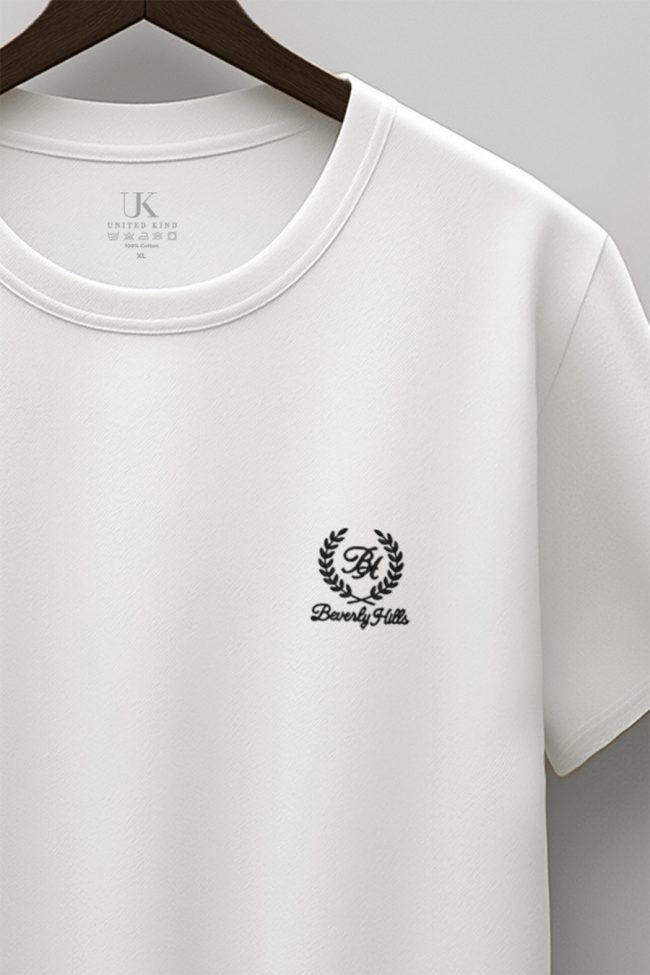 Beverly Hills Royal, Μπλούζα T-Shirt σε Λευκό Χρώμα