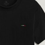 Italian Stripe, Μπλούζα T-Shirt σε Μαύρο Χρώμα