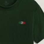 Italy Minimal, Μπλούζα T-Shirt σε Πράσινο Χρώμα