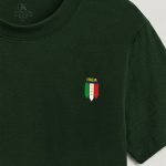 Italia Shield, Ανδρική Μπλούζα T-Shirt σε Πράσινο Χρώμα