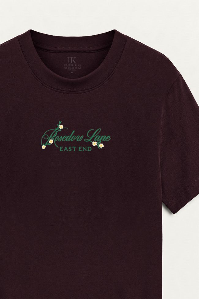 Rosedow East End, Μπλούζα T-Shirt σε Μπορντώ Χρώμα