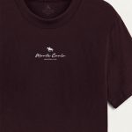 Monte Carlo Equestrian Club, Μπλούζα T-Shirt σε Μπορντώ Χρώμα