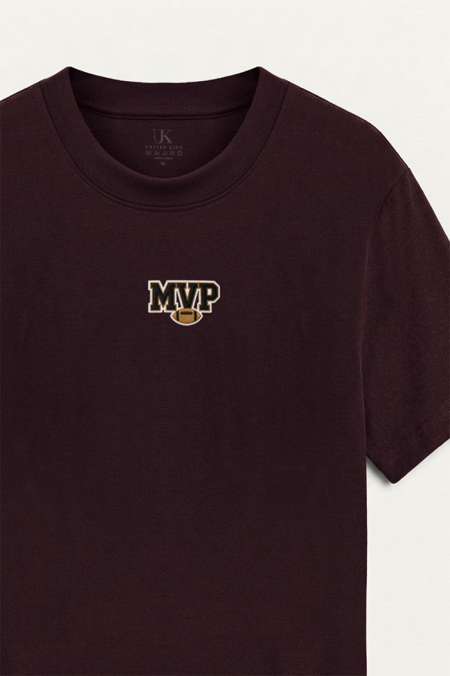 MVP Football, Graphic T-Shirt σε Μπορντώ Χρώμα