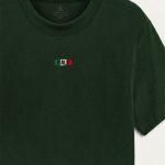 Italia Modern Brush, Μπλούζα T-Shirt σε Πράσινο Χρώμα