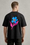 Oversized T-Shirt σε Μαύρο Χρώμα με σχέδιο, When We Bloom