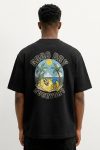 Oversized T-Shirt σε Μαύρο Χρώμα με σχέδιο, Good Day Everyday
