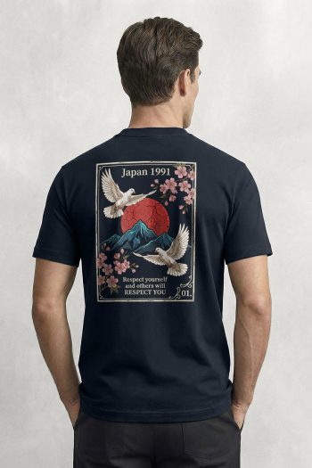 Japan 1991, T-Shirt σε Μπλε Χρώμα