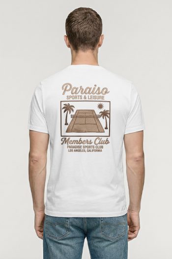 Paraiso, T-Shirt σε Λευκό Χρώμα
