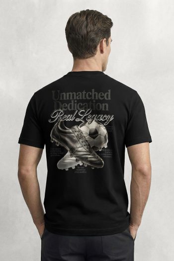 Unmatched Dedication, T-Shirt σε Μαύρο Χρώμα